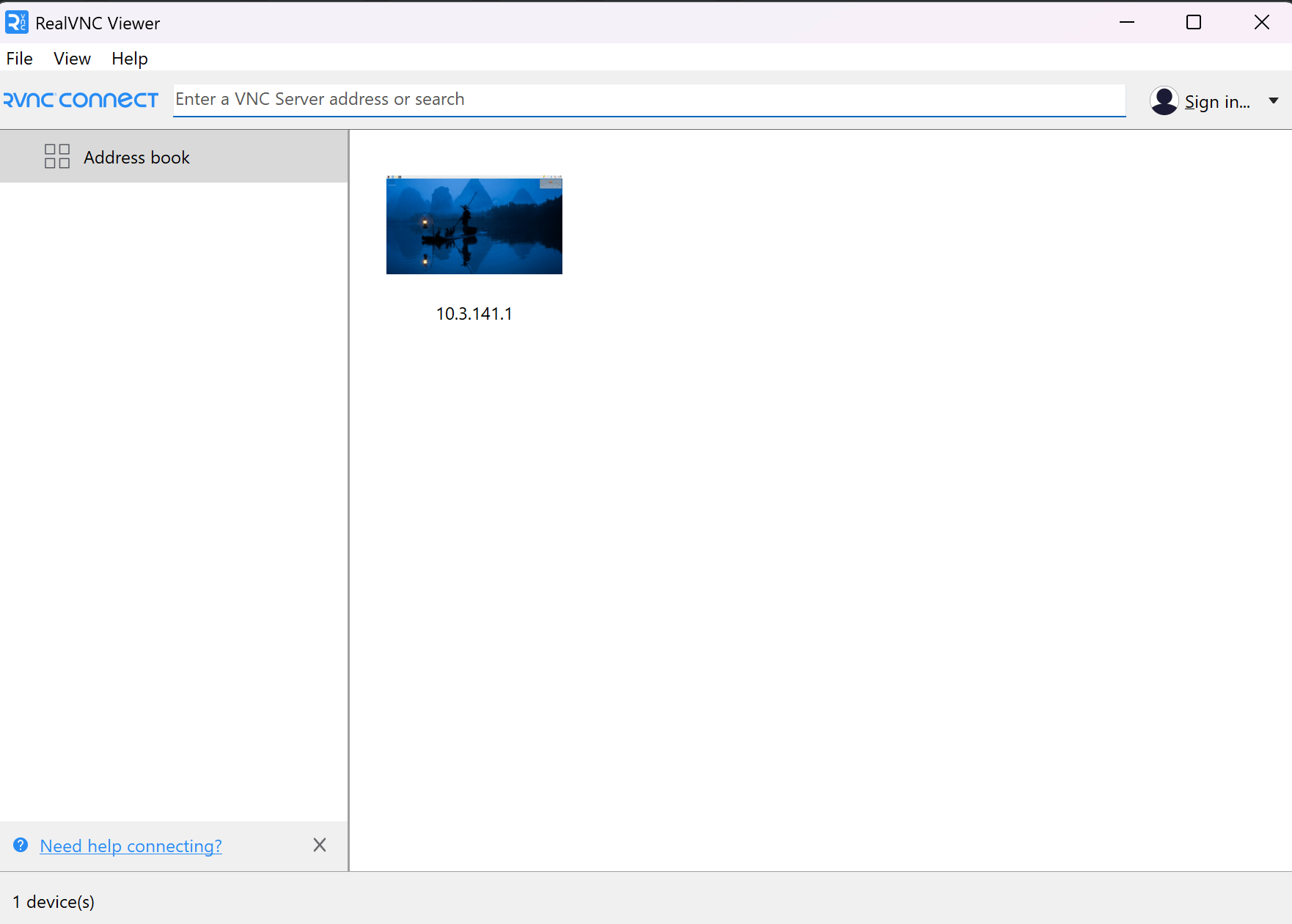 VNC captive portal bypass